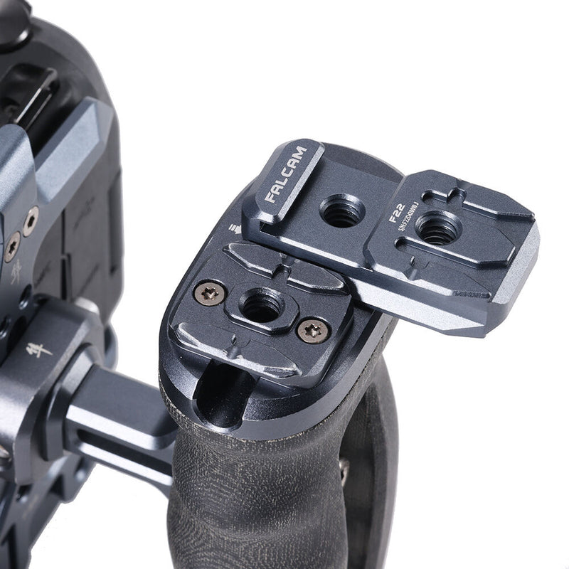 Falcam F22 & Cold Shoe Three-Position Dual-Head Quick Release Plate