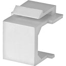 Simply45 S45-3207W-25 Blank Keystone Snap-In Inserts (White, 250-Count Bag)