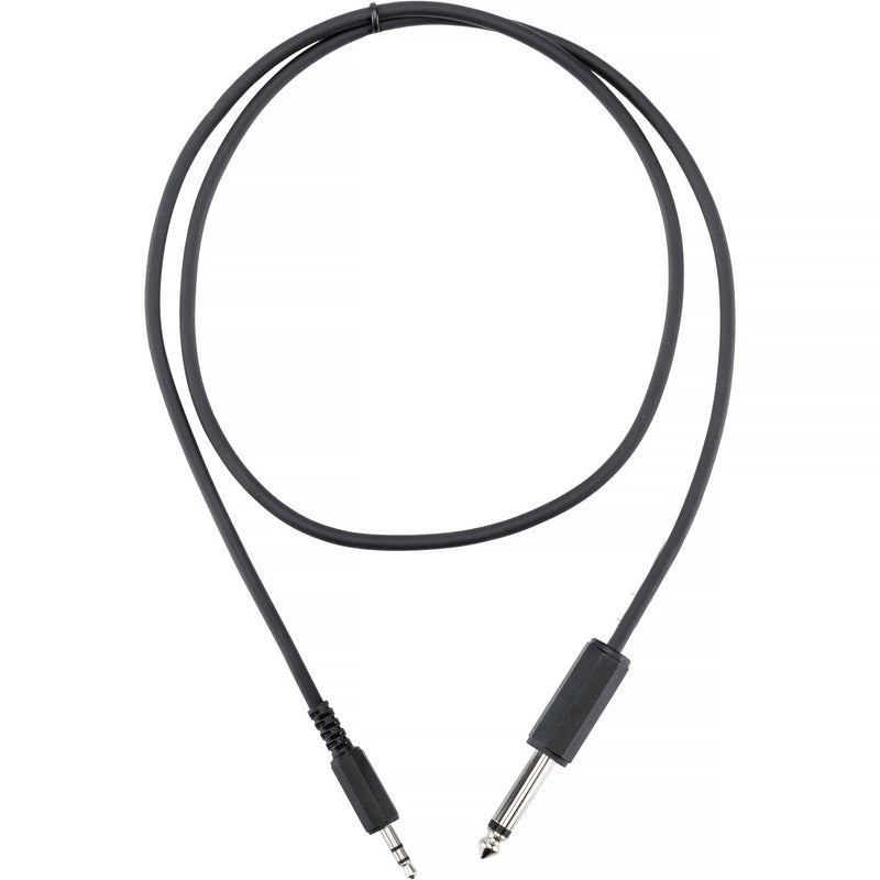 Pearstone 3.5mm Mini Stereo to 1/4" Mono Male Audio Cable (3')