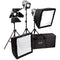 Hedler Daylight LED Portrait Kit with Softboxes and Barndors