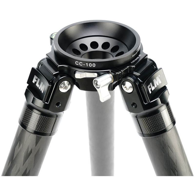 FLM Atlas 42-S2 Tripod with 75mm Half Ball Leveler and Quick Release Clamp