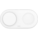 Belkin BoostCharge Pro 2-in-1 Magnetic Wireless Charging Pad with Qi2 (White)