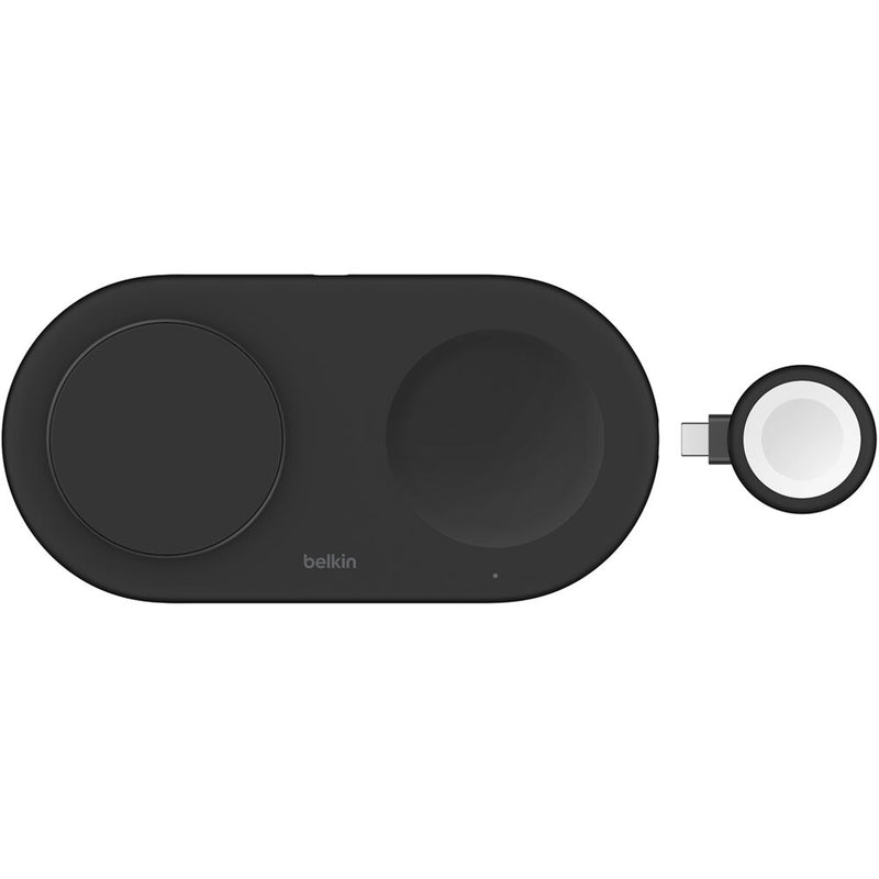 Belkin BoostCharge Pro 3-in-1 Magnetic Wireless Charging Pad with Qi2 (Black)