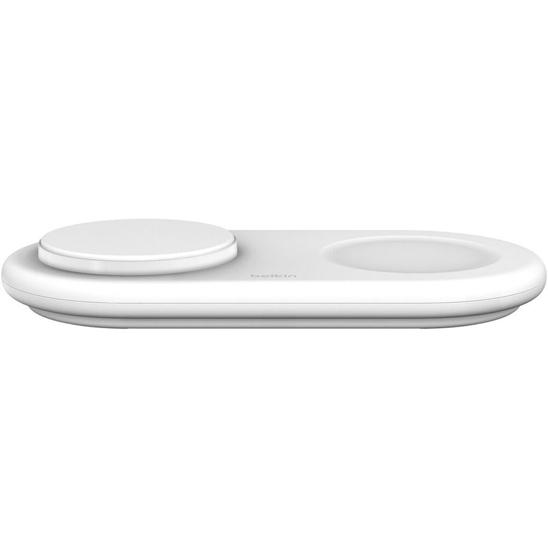 Belkin BoostCharge Pro 2-in-1 Magnetic Wireless Charging Pad with Qi2 (White)