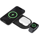 Belkin BoostCharge Pro 3-in-1 Magnetic Wireless Charging Pad with Qi2 (Black)