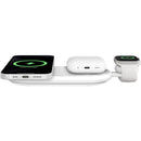 Belkin BoostCharge Pro 3-in-1 Magnetic Wireless Charging Pad with Qi2 (White)