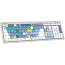 Logickeyboard ALBA Slimline Keyboard for DaVinci Resolve (Mac, US English)