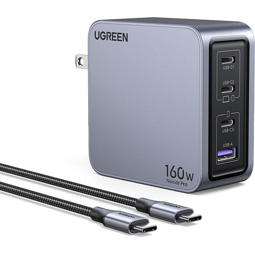 UGREEN Nexode Pro 160W 4-Port GaN USB-C/USB-A Charger