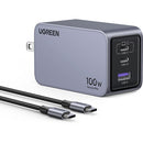 UGREEN Nexode Pro 100W 3-Port GaN USB-C/USB-A Charger