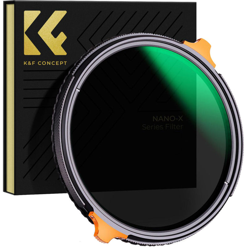 K&F Concept Nano-X Series 2-in-1 Variable ND & CPL Filter (77mm, 2 to 6-Stop)