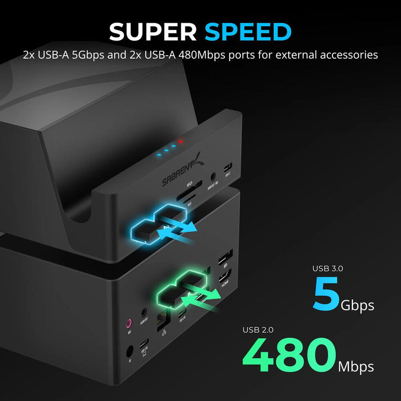 Sabrent DS-UICA USB-C Universal Docking Station