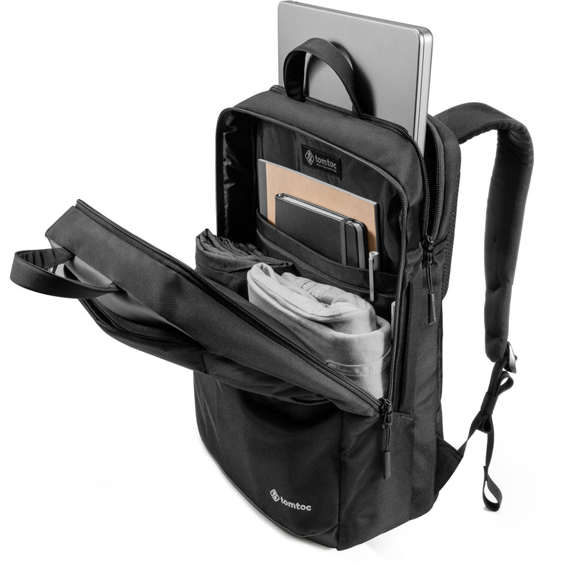 tomtoc Navigator-T71 Laptop Backpack (Black, 18L)