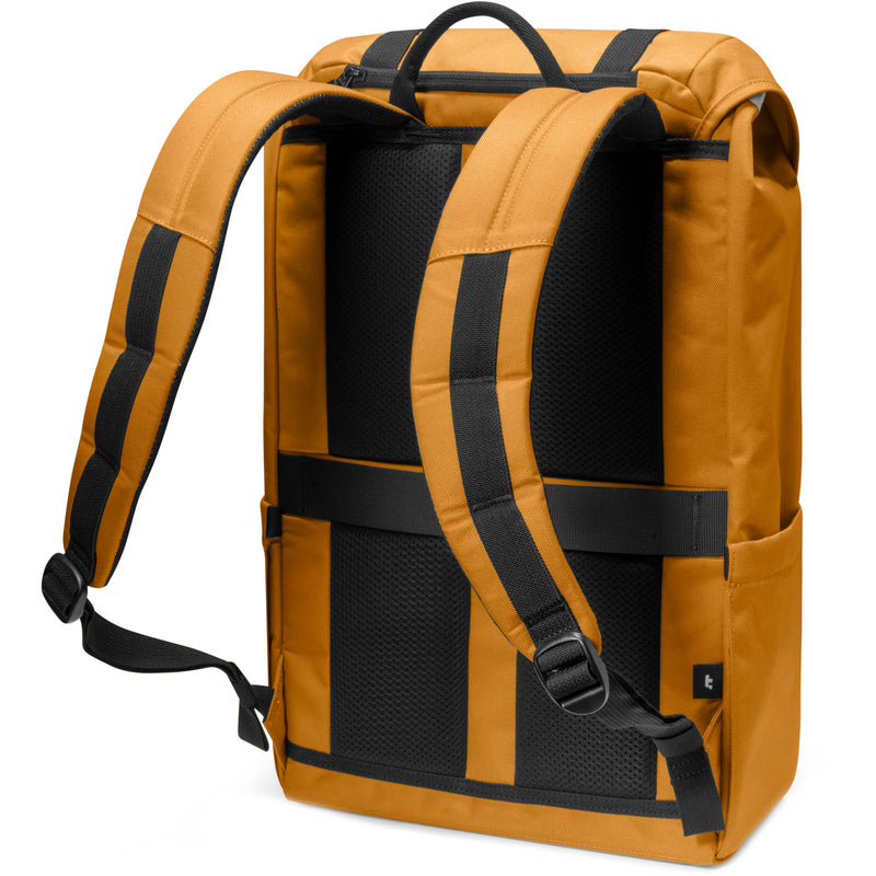 tomtoc VintPack-TA1 Laptop Backpack (Yellow, 22L)