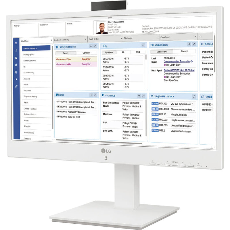 LG 24CR670IK6P 24" All-in-One Thin Client for Healthcare