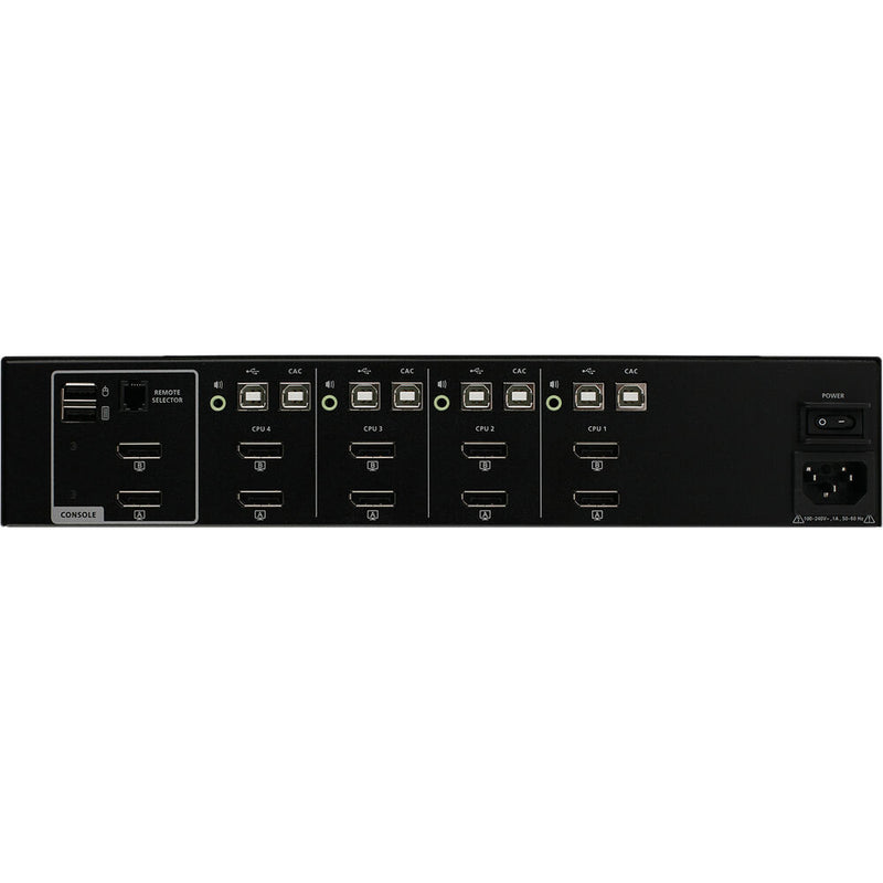 IOGEAR Universal 4-Port Dual-View Secure KVM