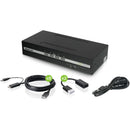 IOGEAR Universal 4-Port Dual-View Secure KVM