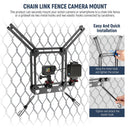 Neewer Action Camera Fence Mount (Black)