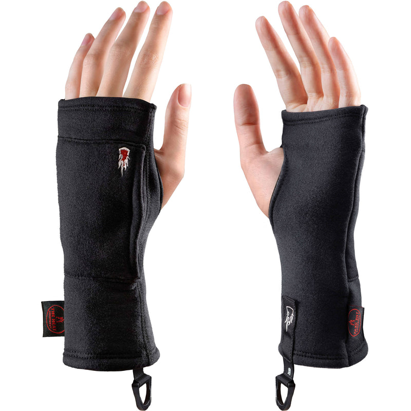 The Heat Company Merino Tube Fingerless Gloves/Liners (Extra-Large)