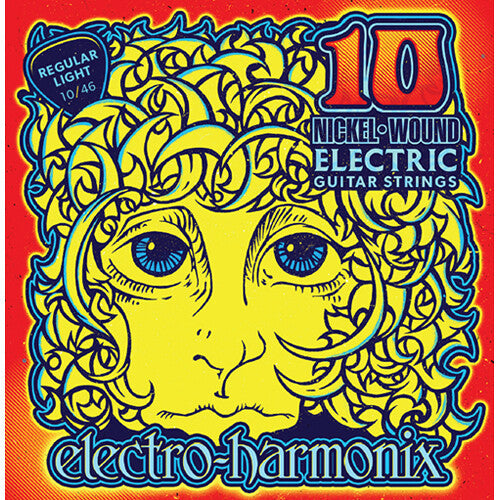 Electro-Harmonix Nickel-Wound Electric Guitar Strings (10/46 Regular Light, 10-Pack)