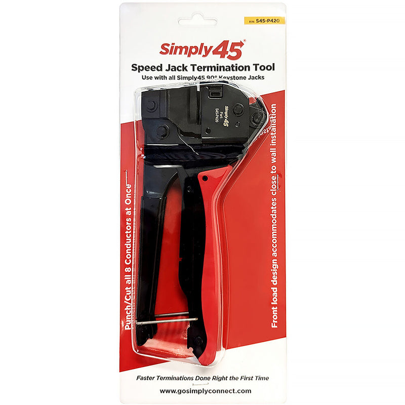 Simply45 S45-P420 Keystone Jack 110 Termination Tool