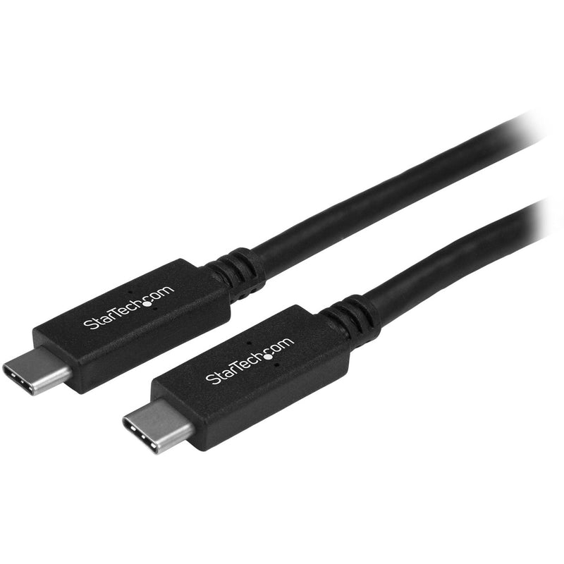 StarTech USB-C Cable with 60W Power Delivery (6.6')