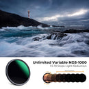 K&F Concept Nano-D Series Variable ND Filter (37mm, 1.5- to 10-Stops)