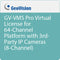 GEOVISION GV-VMS Pro Virtual License for 64 Channel Platform with 3rd Party IP Cameras (8 Channels)