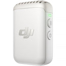 DJI Mic 2 Clip-On Transmitter/Recorder with Built-In Microphone (2.4 GHz, Pearl White)