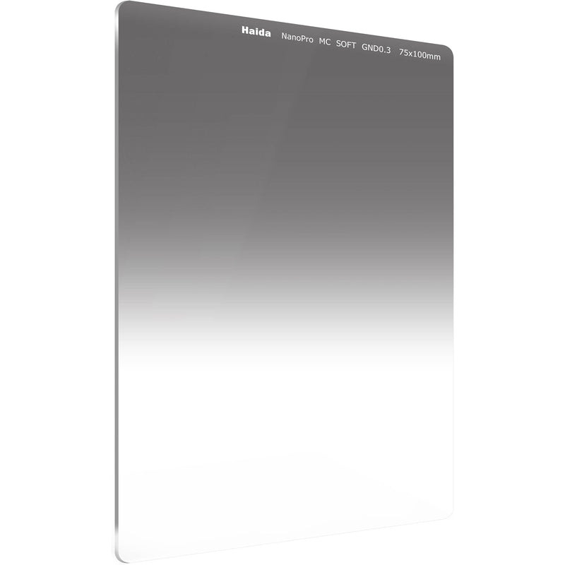 Haida NanoPro MC Soft Edge Graduated Filter (75 x 100mm, 1-Stop)