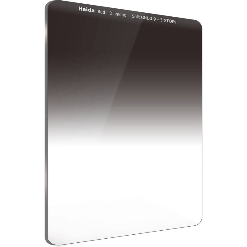 Haida Red-Diamond Soft Grad ND Filter (75 x 100mm, 3-Stop)