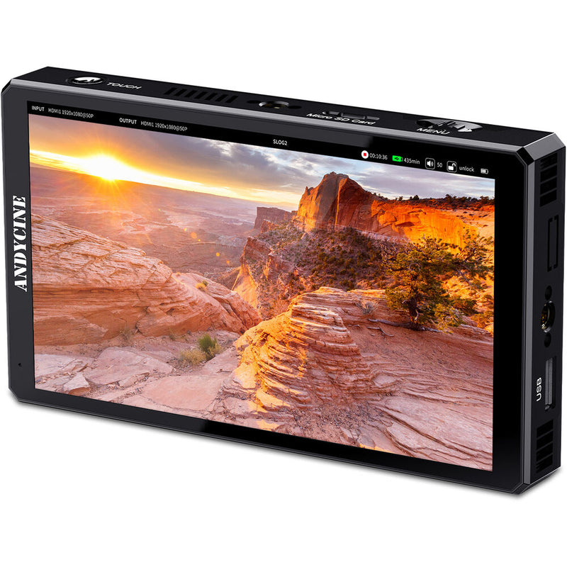 ANDYCINE C6R 6" Touchscreen On-Camera 4K HDMI Recorder Monitor