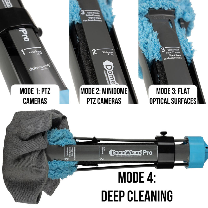 Dotworkz DomeWizardPRO 10' Kit with 4 Mode Elevated Camera Cleaning System