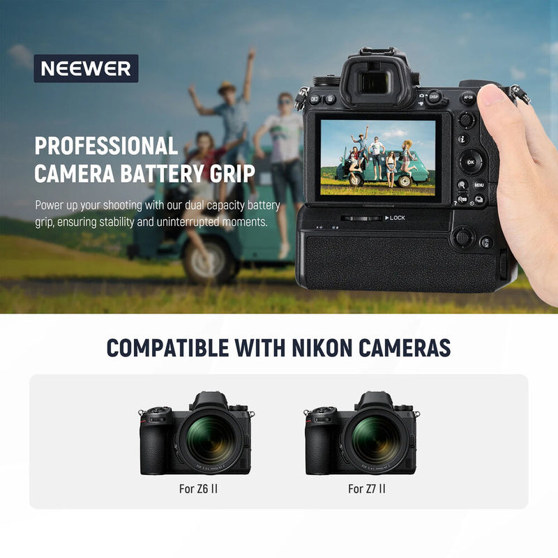 Neewer MB-N11 Battery Grip for Nikon Z6 II and Z7 II