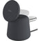 Belkin BoostCharge Pro 2-in-1 Wireless Charging Dock with 15W MagSafe (Charcoal)