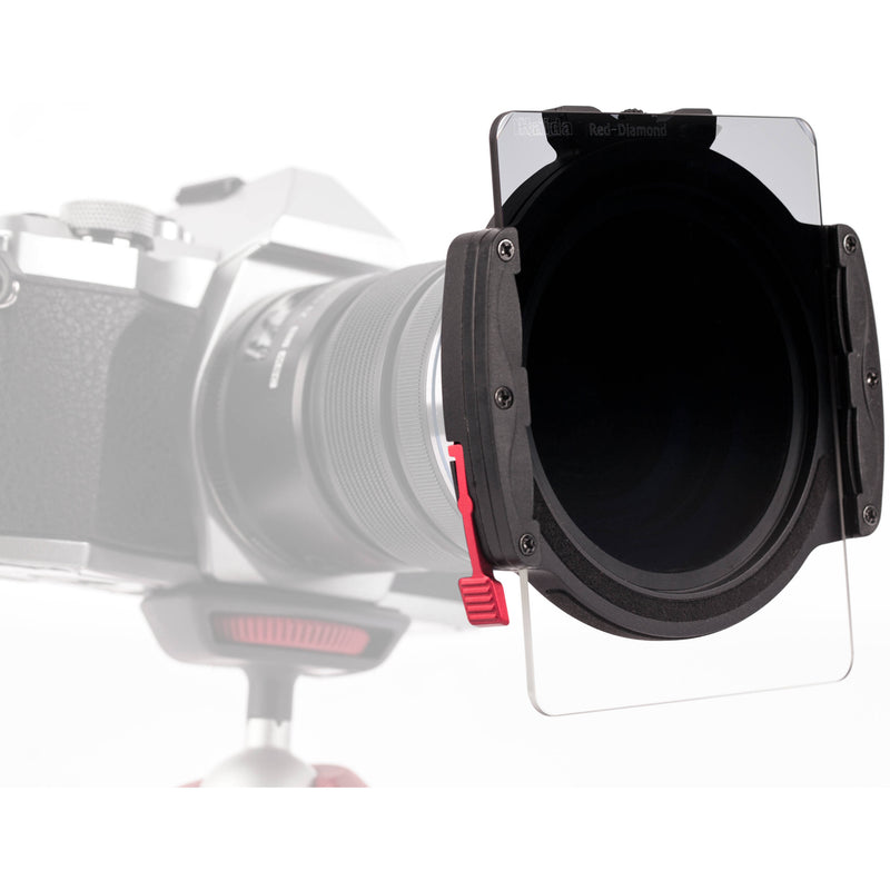 Haida Red-Diamond Reverse Grad ND Filter (75 x 100mm, 4-Stop)