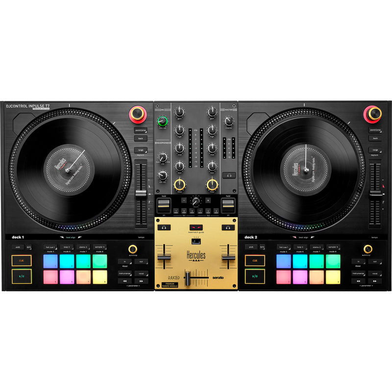 Hercules DJControl Inpulse T7 Premium 2-Deck Motorized DJ Controller