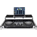 Headliner Flight Case DJ Controller Case for Pioneer DDJ-REV5 with Laptop Platform (Silver on Black)