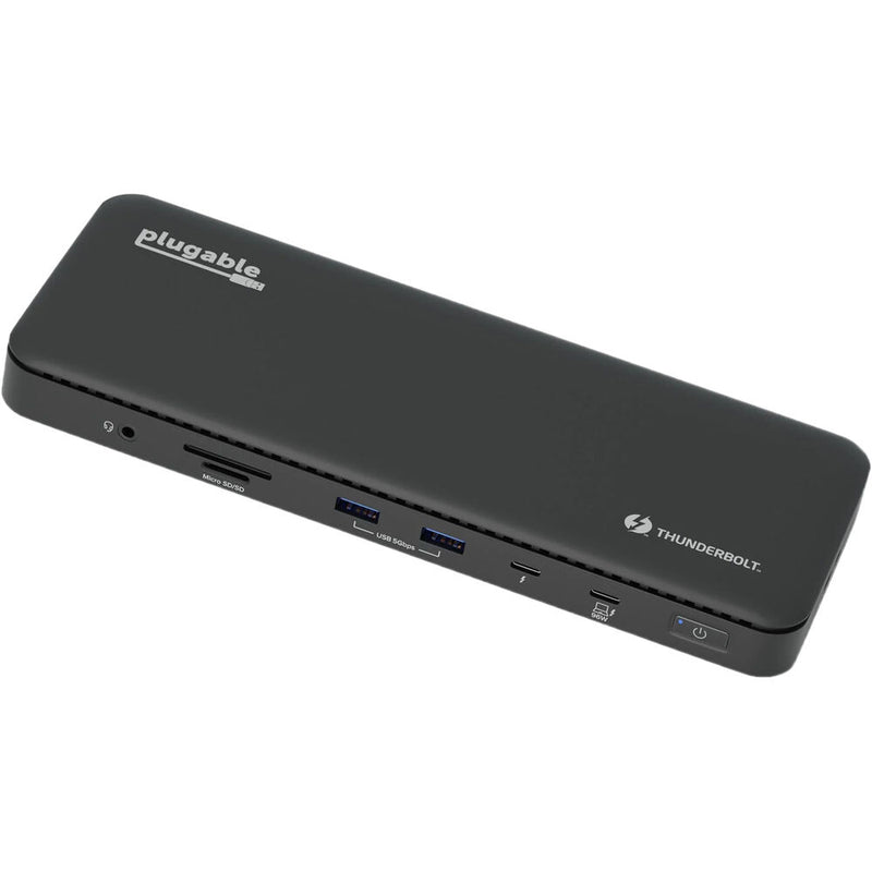 Plugable 13-in-1 Thunderbolt 4 Dock (Black)