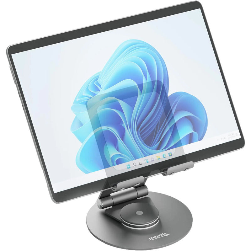 Plugable Universal Tablet Stand with 360 Rotating Base