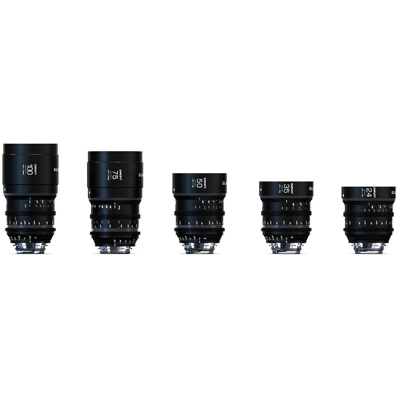 CHIOPT SLASHER Macro Prime 5-Lens Base Kit (ARRI PL)