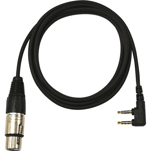 Pliant Technologies Dual 3.5mm DMG to XLR-4F Cable for MicroCom M / XR Beltpacks