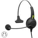 Pliant Technologies SmartBoom LITE Single-Ear Electret Headset (4-Pin XLR Female)