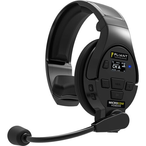 Pliant Technologies MicroCom 900XR 2-Channel Single-Ear All-In-One Wireless Headset