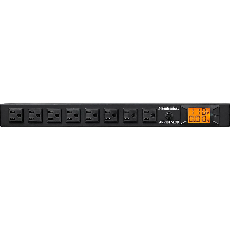 A-Neutronics 16-Outlet Rackmount Power Distributor with LCD Display