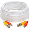 SatMaximum BNC/M+DC5521/M to BNC/M+DC5521/F Cable (100', White)