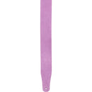 Gator Pastel Garment Leather Guitar Strap (Spring Orchid)