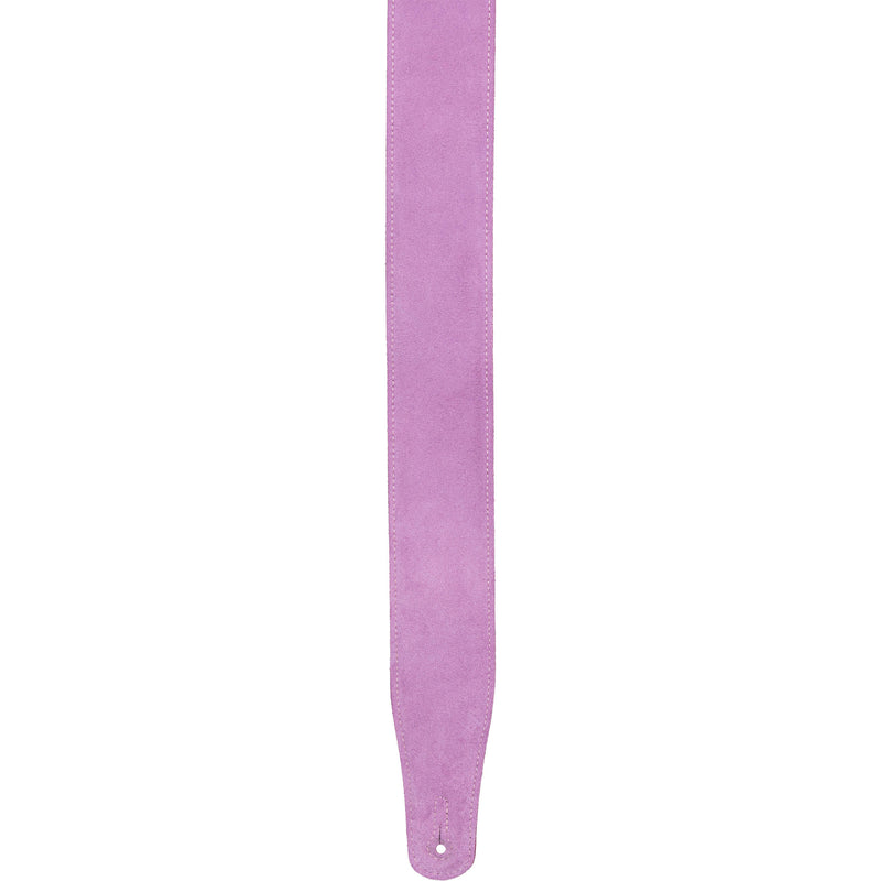 Gator Pastel Garment Leather Guitar Strap (Spring Orchid)