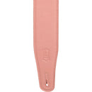 Gator Pastel Garment Leather Guitar Strap (Salmon)