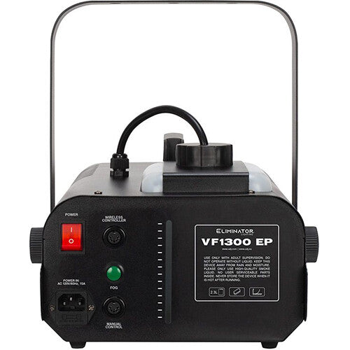 Eliminator Lighting VF1300 EP 1100W Mobile Fog Machine with Remote