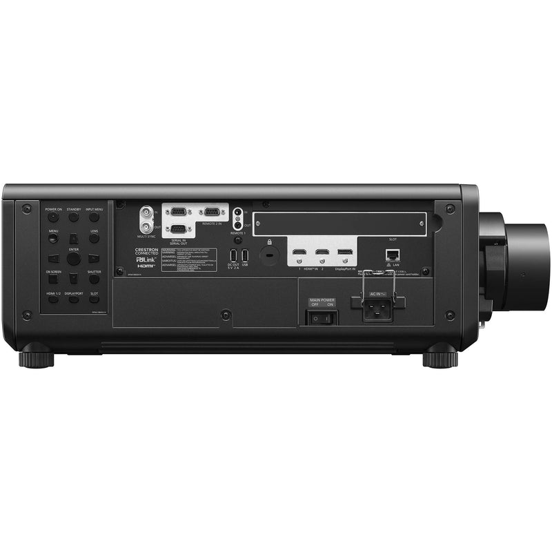 Panasonic REQ12 Series PT-REQ12BU 12,000-Lumen Pixel Shift UHD 4K Laser DLP Projector (Black)